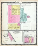 Latty, Newberg, Worstville, Paulding County 1917